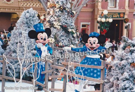 Recapture the Magic of Disneyland's Christmas Celebration in 1992